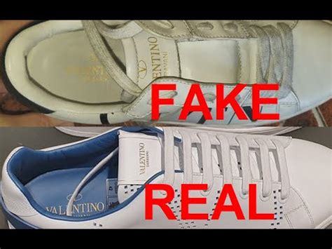 valentino garavani shoes fake vs real|are valentino shoes real.